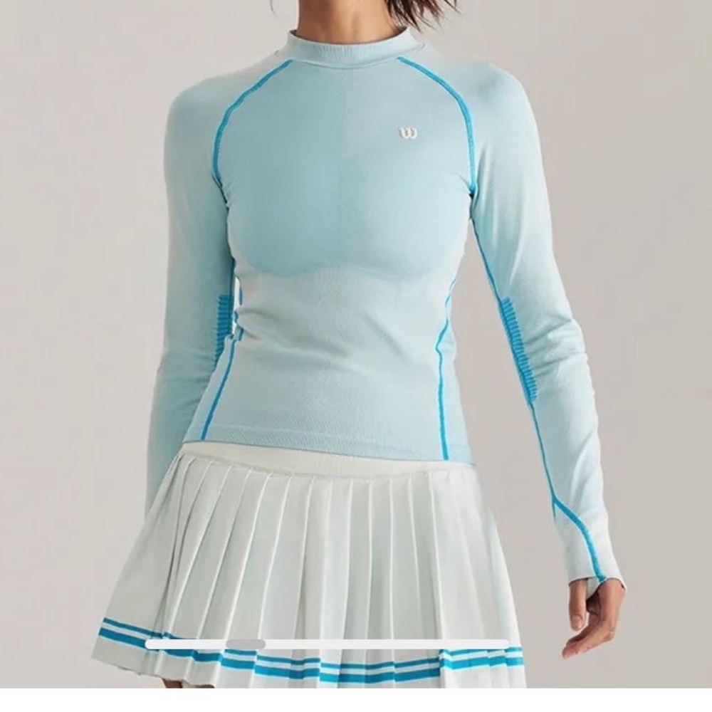 Brand New Wilson Light Blue Long Sleeve Top
